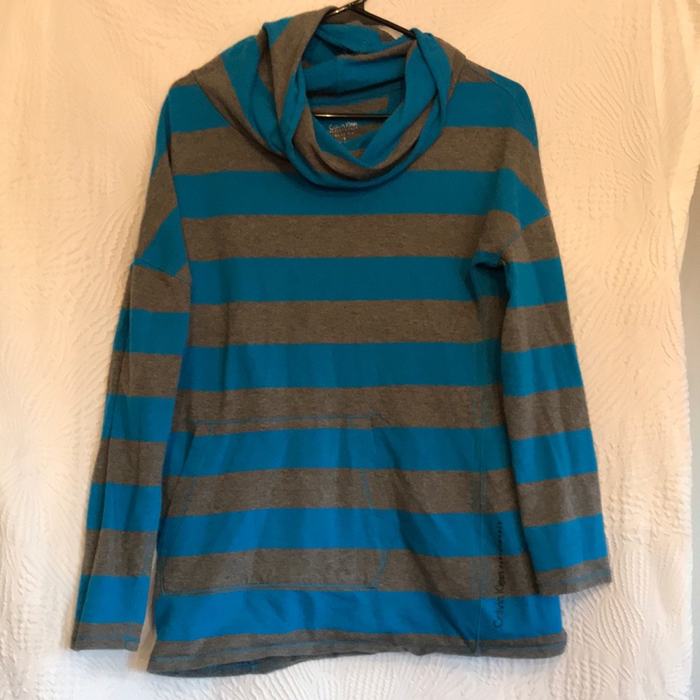 Calvin Klein Performance Cow Neck Long Sleeve